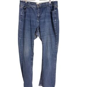 EST 1946 Denim Womens Size 18W Blue Wash Bootcut Jeans Stretch Comfort